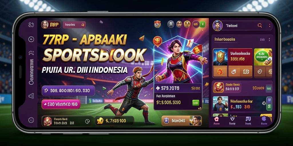 Tampilan gameplay taruhan olahraga yang menarik di 77RP.
