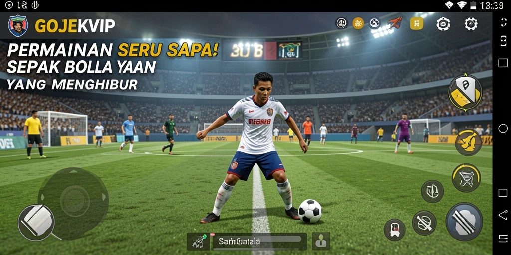 Tampilan gameplay seru dari GOJEKVIP yang menegangkan.