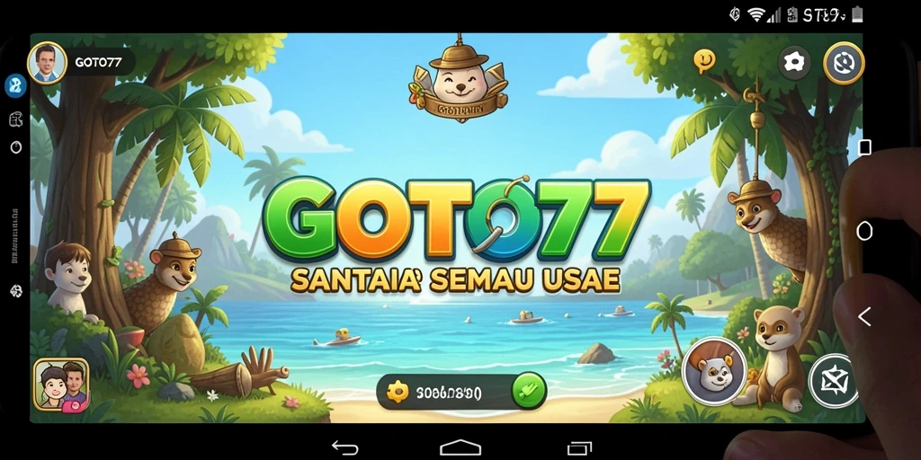 Tampilan gameplay seru dan menghibur di GOTO77.