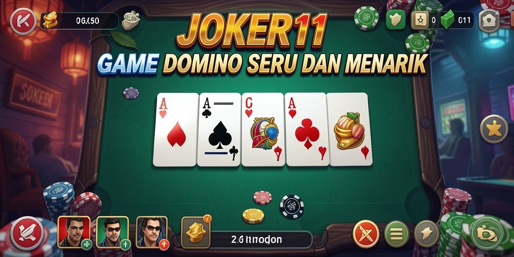 Tampilan gameplay seru dan mengasyikkan di JOKER11.
