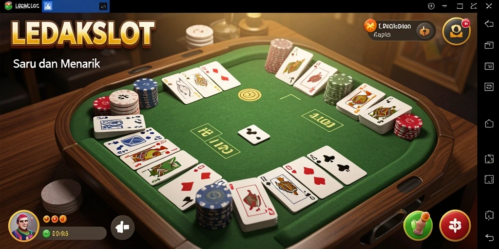 Tampilan gameplay seru dari LEDAKSLOT yang memikat.