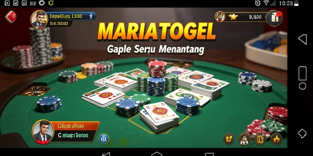 Tampilan gameplay seru dalam MARIATOGEL yang mengasyikkan.