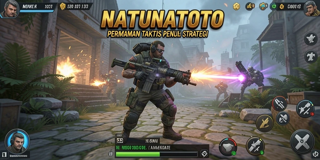 Screenshot gameplay NATUNATOTO yang menunjukkan aksi seru dan strategi yang digunakan.