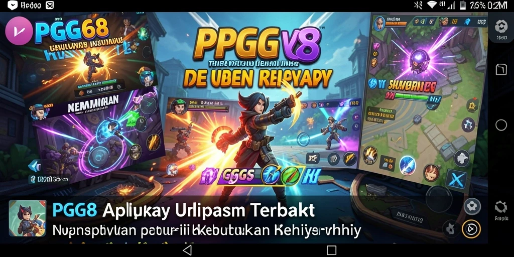 Tampilan antarmuka PGG68 yang sederhana dan efektif.