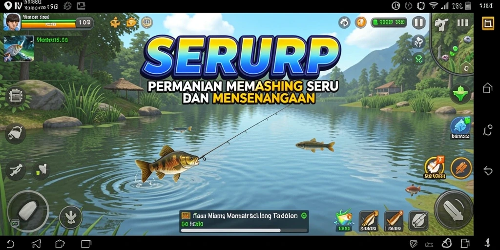 Tangkapan ikan yang luar biasa dalam gameplay SERURP.
