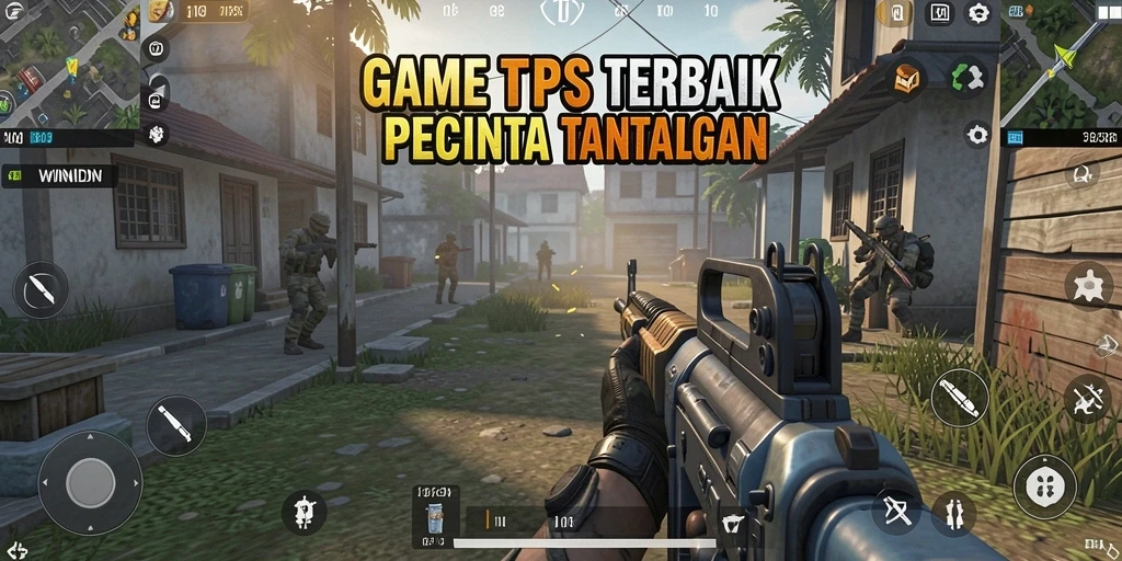 Tampilan gameplay mendebarkan dalam WINIDN dengan grafis menarik.